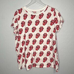 Torrid The Rolling Stones Logo T-Shirt Top 1 1X 14/16